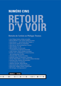 Retour d\'y voir - Retraits de l\'artiste en Philippe Thomas