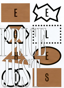 Seth Price - Peep-Hole Sheet - OK, Just Send Me the Bill