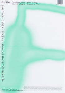 Peter Friedl - Peep-Hole Sheet - Images at War