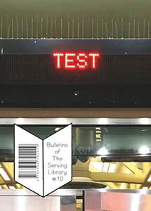 Bulletins of The Serving Library