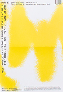 Matt Mullican - Peep-Hole Sheet - Details from Heaven and Hell