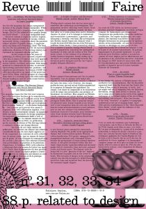 Faire – To look at things - Volume 09 (#31, 32, 33, 34)