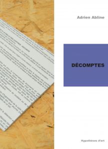 Adrien Abline - Décomptes
