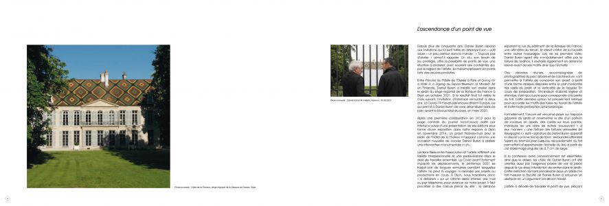 Ascending Point of View, work in situ