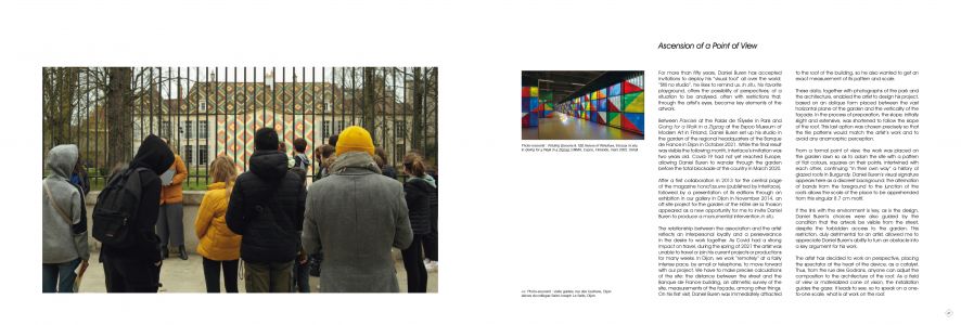 Ascending Point of View, work in situ