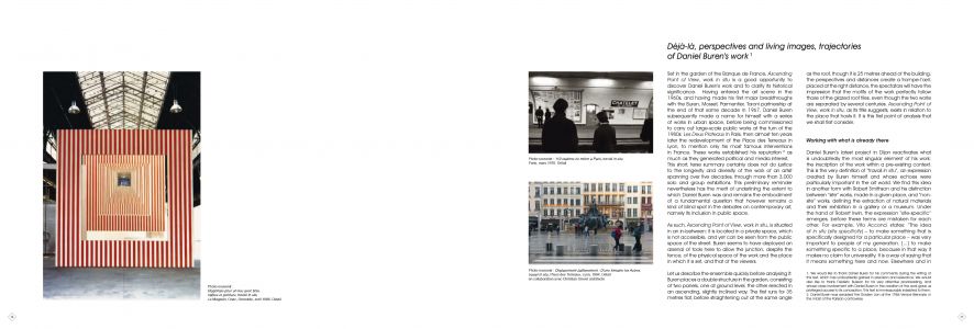 Ascending Point of View, work in situ