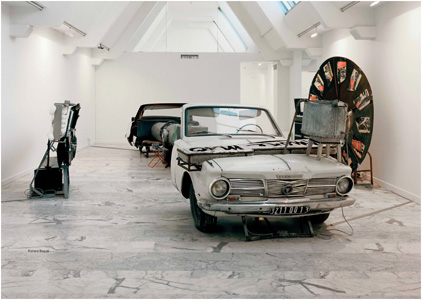 Une galerie dans la ville