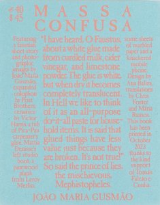João Maria Gusmão - Massa Confusa