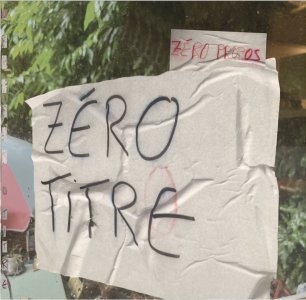  0 Propos - Zéro propos. Zéro titre (2 vinyl LP)