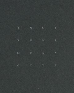 Giorgio Andreotta Calò - In girum imus nocte