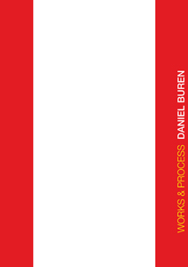 Daniel Buren - Works & Process - New expanded edition (2 DVD)