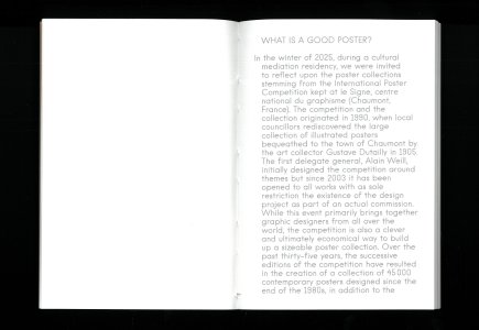 Things read, things heard, for those who (still) make and look at posters