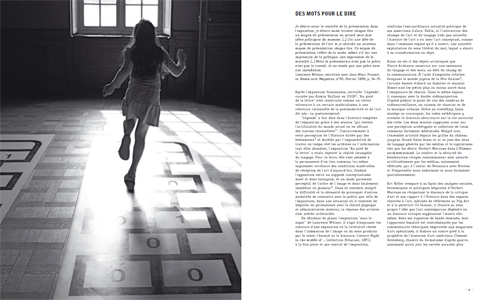 Au Pied de la lettre