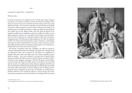 Les lettres d'un artiste (1884-1941)