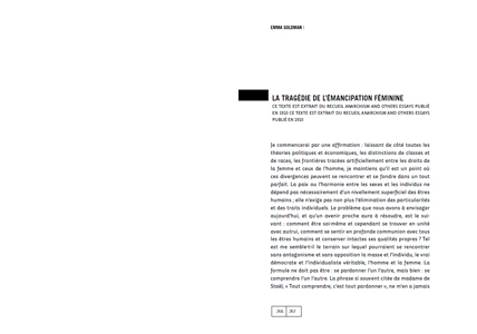 Femmes et anarchistes