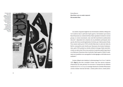 Raoul Hausmann et les avant-gardes