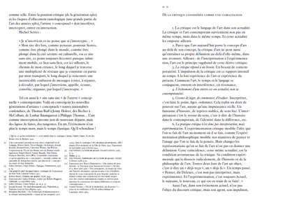 Une avant-garde sans avant-garde