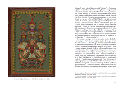 Jean Dubuffet et la besogne de l'Art Brut