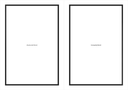 In memory of the scottish forests