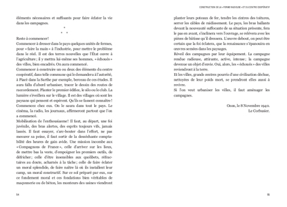 La Ferme radieuse et le centre coopératif