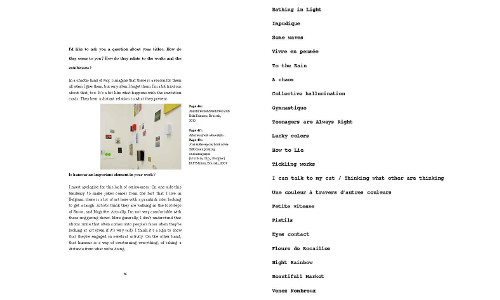 A very small part of infinity