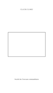 Claude Closky - Rectangulaire