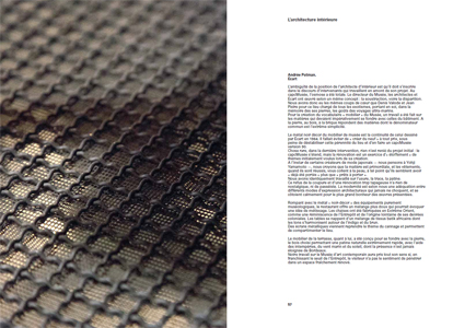 Andrée Putman at the CAPC by Heinz Peter Knes