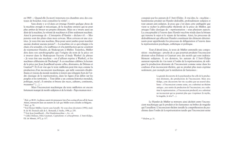 Scènes de la défiguration