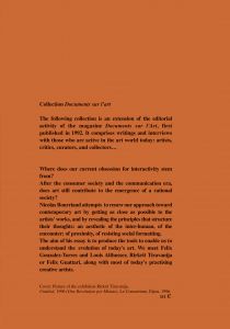 Relational Aesthetics