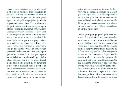 Rapport à une Académie / Kafka's Parachute (+ CD)