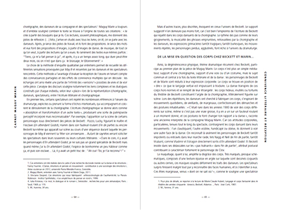 Danse contemporaine et littérature