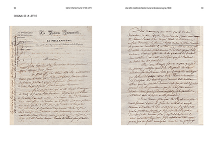 Cahiers Charles Fourier