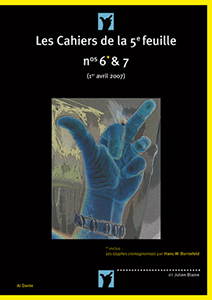 Julien Blaine - Les Cahiers de la 5e feuille - 1er avril 2007