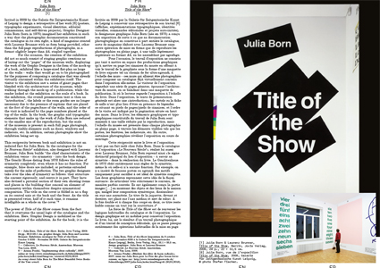 Faire – To look at things