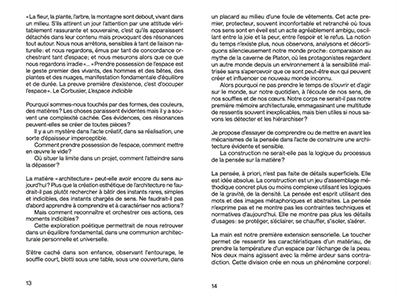 L'œuvre des matières