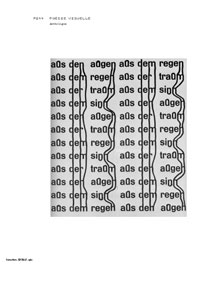 Poésies expérimentales