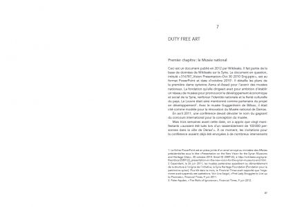 De l'art en duty free