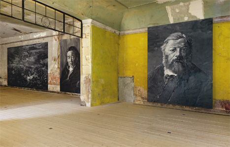 Yan Pei-Ming face à Courbet