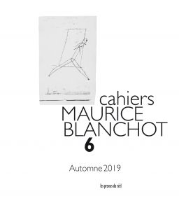 Cahiers Maurice Blanchot