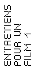 Camille Dumond - Entretiens pour un film 1 - The Filming, not the film