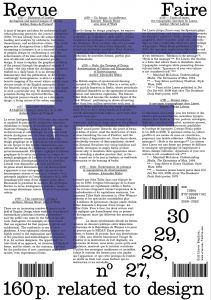 Faire – To look at things - Volume 08 (#27, 28, 29, 30)