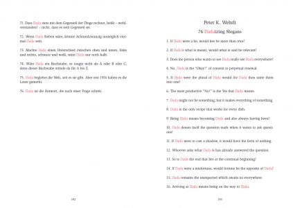 The Return of DADA / Die Wiederkehr von DADA / Le Retour de DADA (4 volume box set)