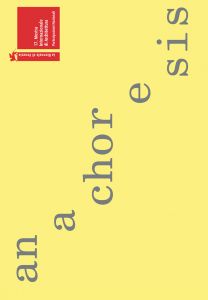 Anachoresis - Upon Inhabiting Distances