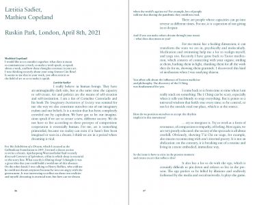 <em>A Staged Exhibition</em> (interview booklet + libretto)