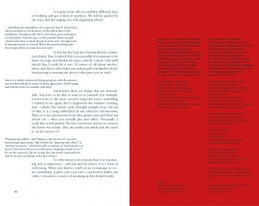 <em>A Staged Exhibition</em> (interview booklet + libretto)