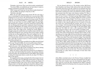 Blue in Green (paperback edition)