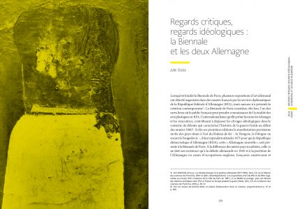 La Biennale internationale des jeunes artistes