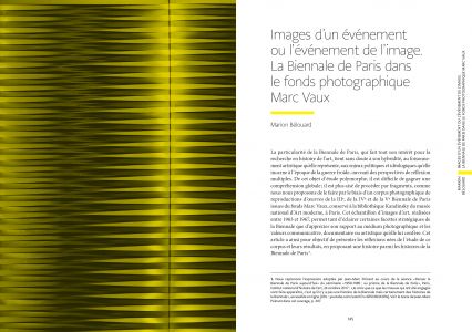 La Biennale internationale des jeunes artistes