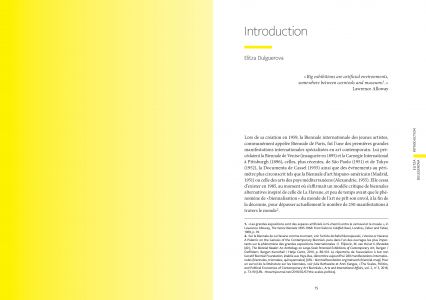 La Biennale internationale des jeunes artistes