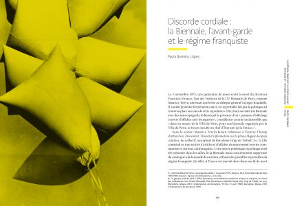 La Biennale internationale des jeunes artistes